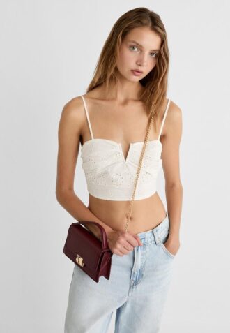 Crossbody-väska med dubbla handtag