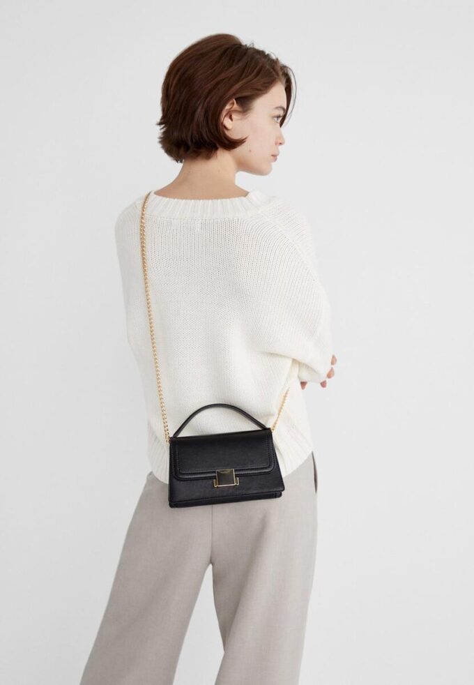 Crossbody-väska med dubbla handtag