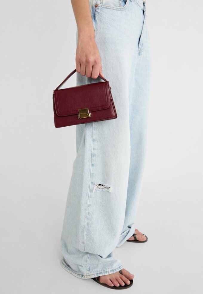 Crossbody-väska med dubbla handtag