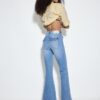 D04 Lågmidjade Flared jeans