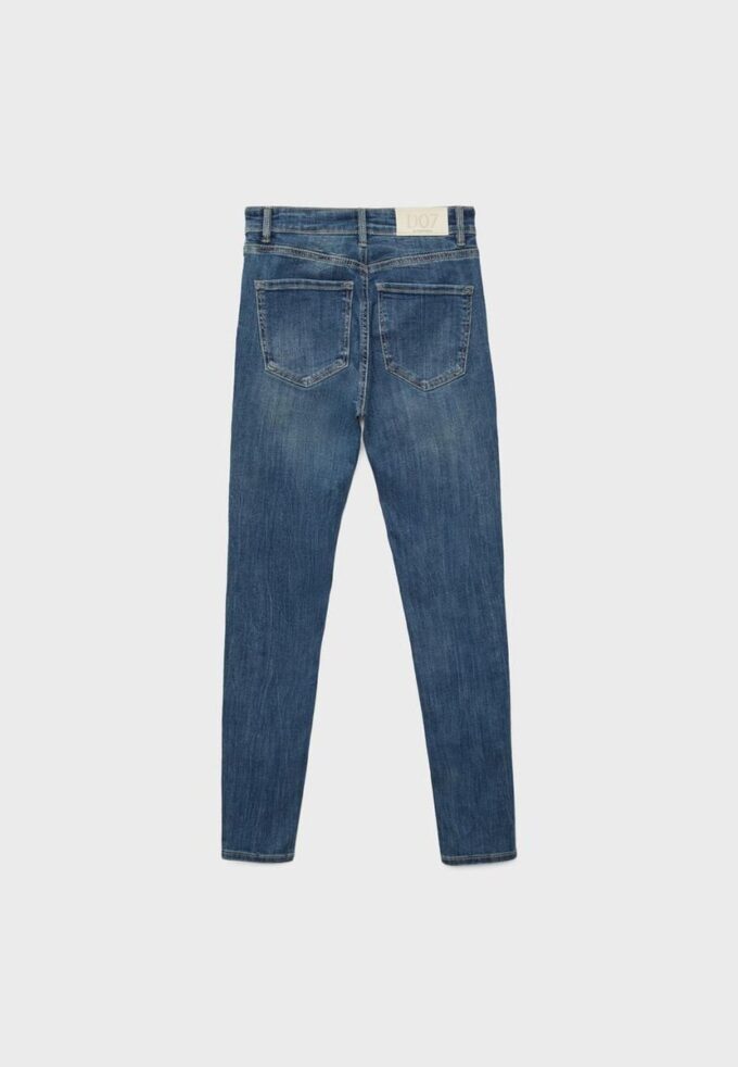 D07 Jeans med hög midja