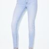 D07 Skinny jeans med normal midja