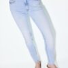 D07 Skinny jeans med normal midja