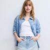 D60 Basplagg Denim Minikjol D60 Basplagg Denim Minikjol
