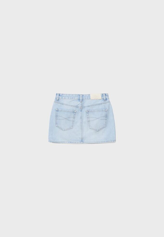 D60 Basplagg Denim Minikjol D60 Basplagg Denim Minikjol