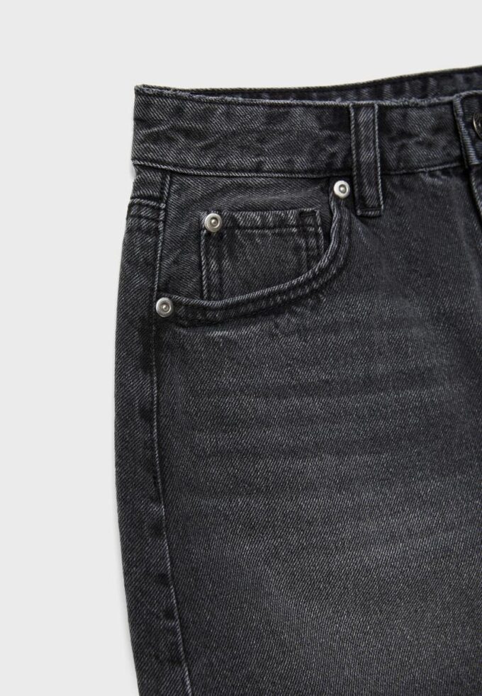 D60 Basplagg Denim Minikjol