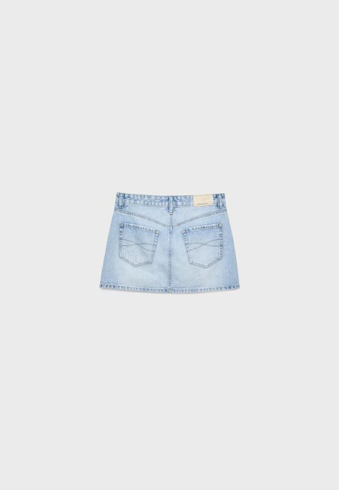 D60 minikjol i denim