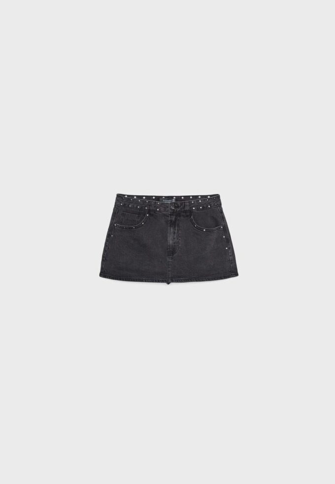 D62 Denimskort med nitar D62 Denimskort med nitar