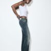 D67 Slim Fit Boot-Cut-jeans D67 Slim Fit Boot-Cut-jeans