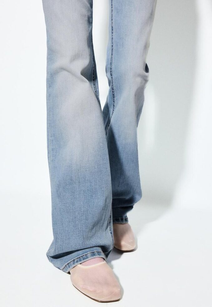 D67 Slim Fit Boot-Cut-jeans D67 Slim Fit Boot-Cut-jeans