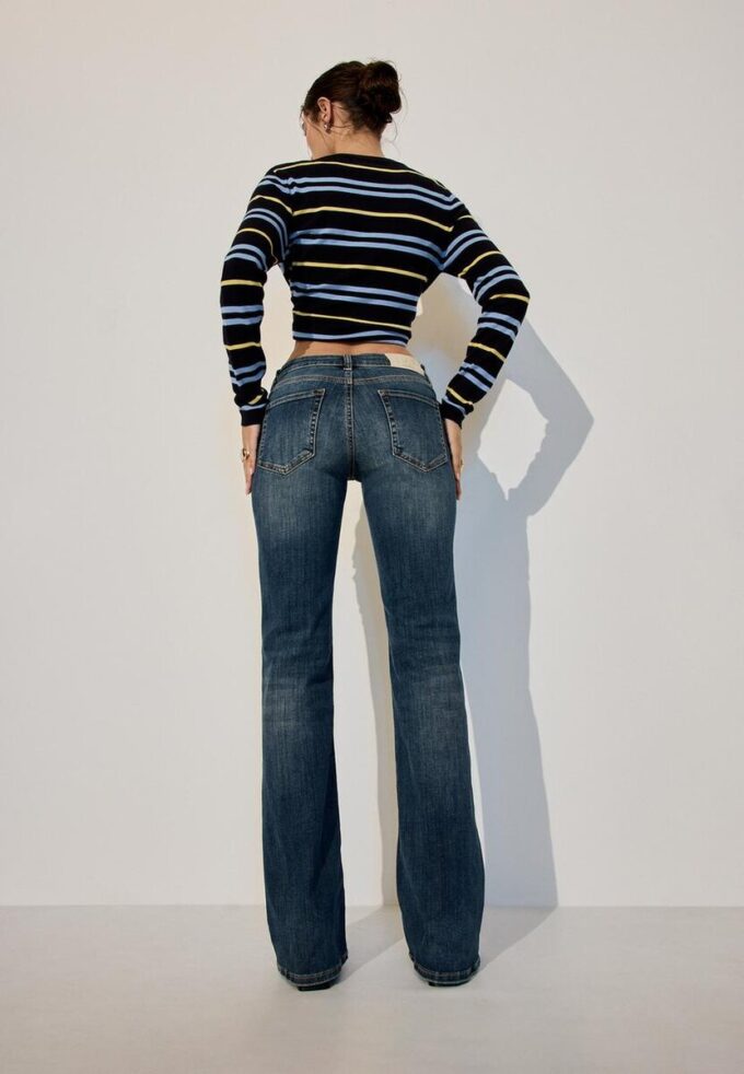 D67 Slim Fit Boot-Cut-jeans D67 Slim Fit Boot-Cut-jeans
