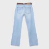 D68 Boot-Cut-jeans med bälte