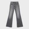 D74 Flared Jeans med slits