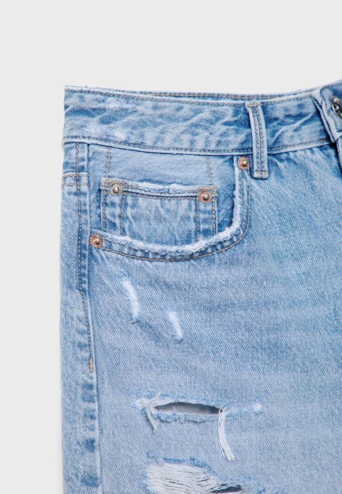 D75 Shorts i slitna jeans D75 Shorts i slitna jeans