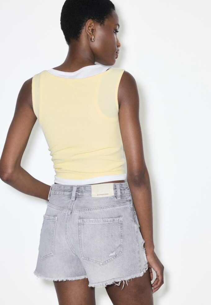 D75 Shorts i slitna jeans D75 Shorts i slitna jeans