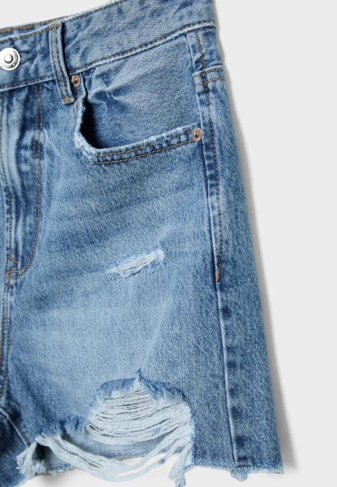 D75 Shorts i slitna jeans D75 Shorts i slitna jeans