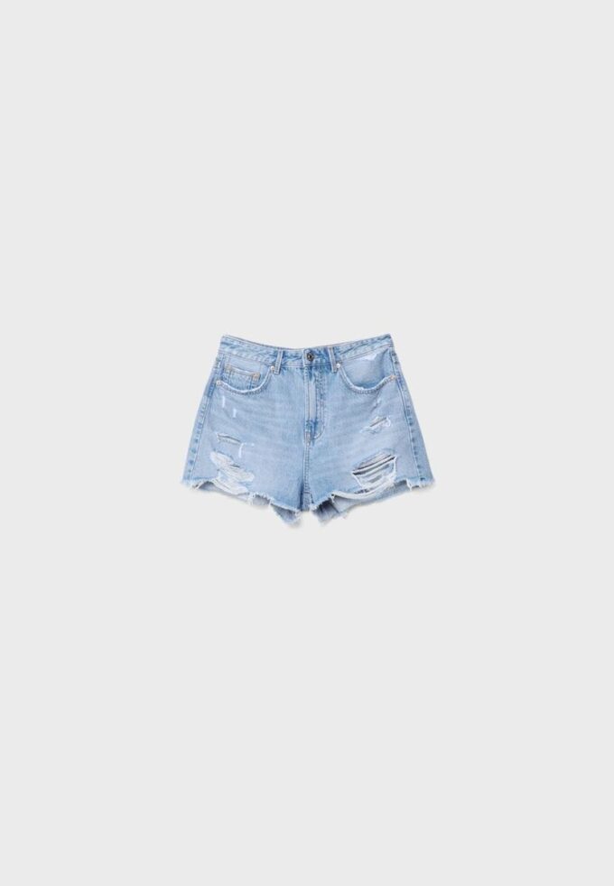 D75 Shorts i slitna jeans D75 Shorts i slitna jeans