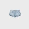 D76 Micro-shorts i denim