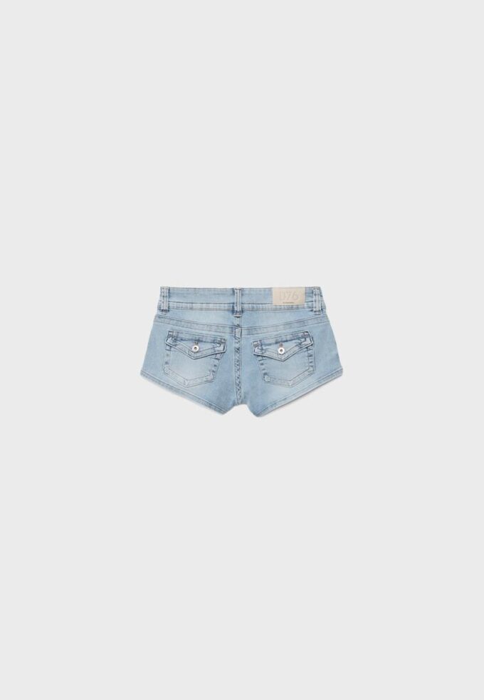 D76 Micro-shorts i denim