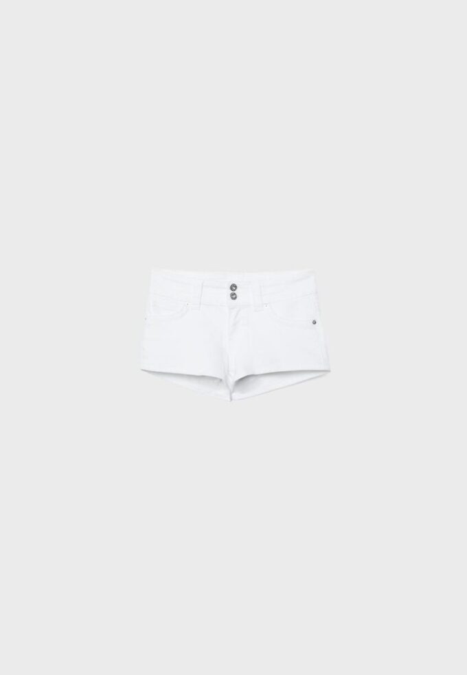 D76 Micro-shorts i denim