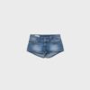 D76 Micro-shorts i denim