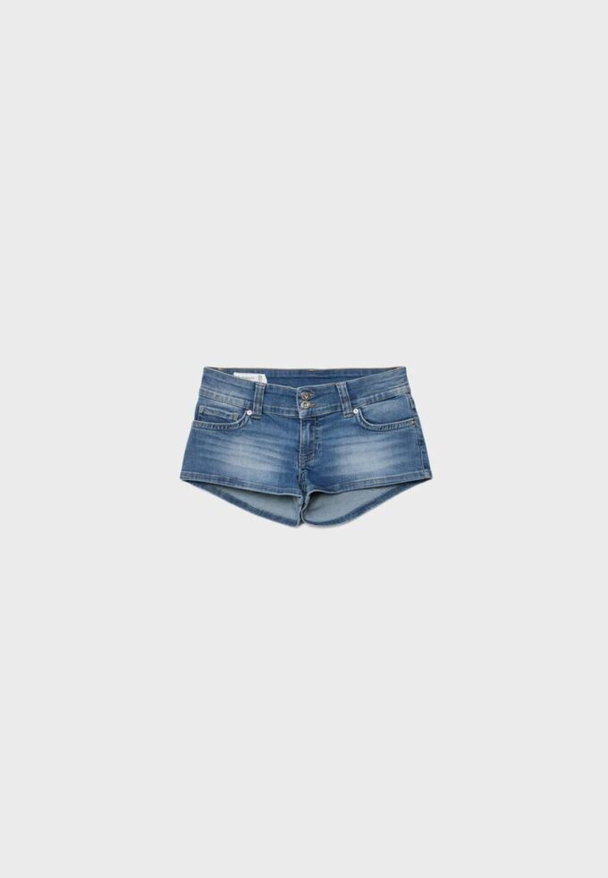 D76 Micro-shorts i denim