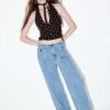 D77 Minimalistiska jeans med fickor D77 Minimalistiska jeans med fickor