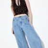 D77 Minimalistiska jeans med fickor D77 Minimalistiska jeans med fickor