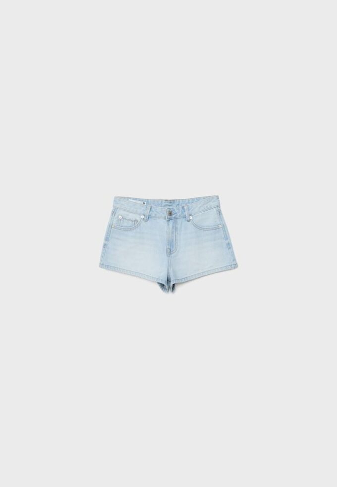 D79 Shorts med låg midja