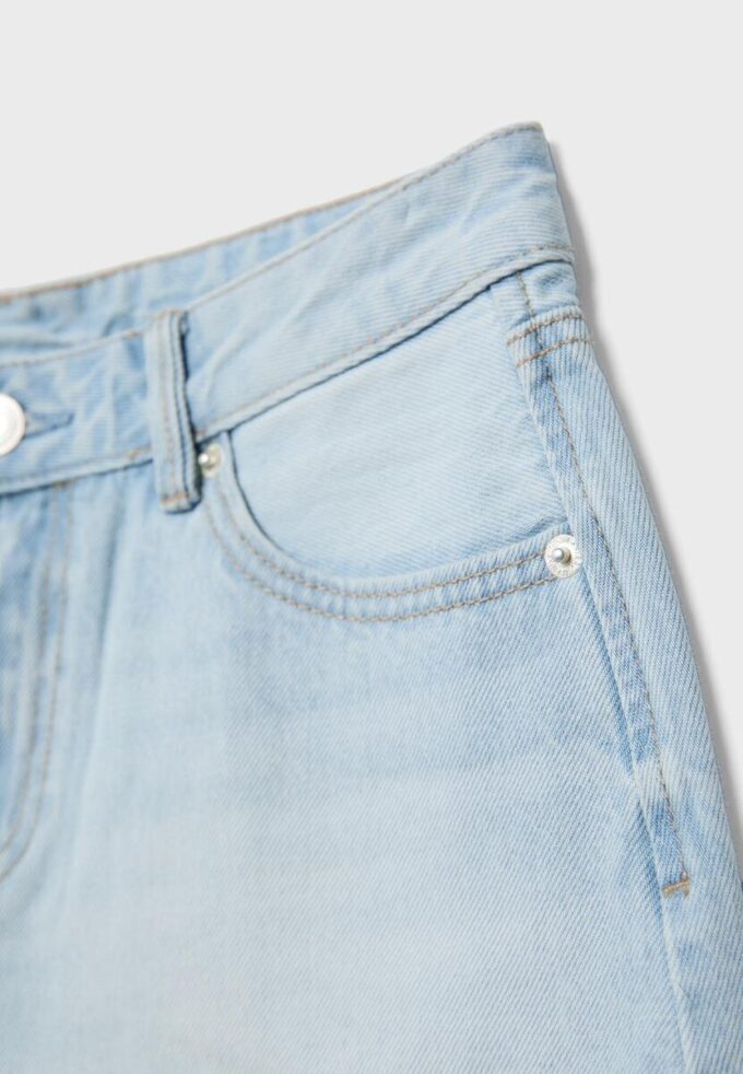 D79 Shorts med låg midja