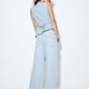 D91 Lågmidjade jeans med Wide Leg D91 Lågmidjade jeans med Wide Leg