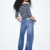 D91 Lågmidjade jeans med Wide Leg D91 Lågmidjade jeans med Wide Leg