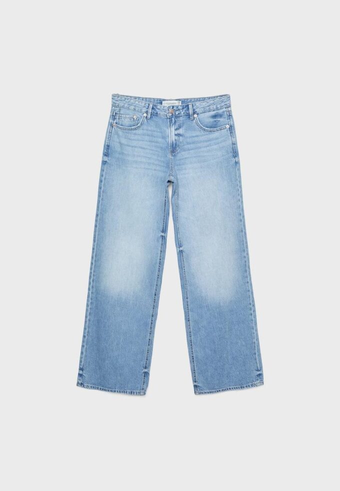 D91 Lågmidjade jeans med Wide Leg D91 Lågmidjade jeans med Wide Leg