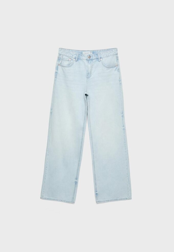 D91 Lågmidjade jeans med Wide Leg D91 Lågmidjade jeans med Wide Leg