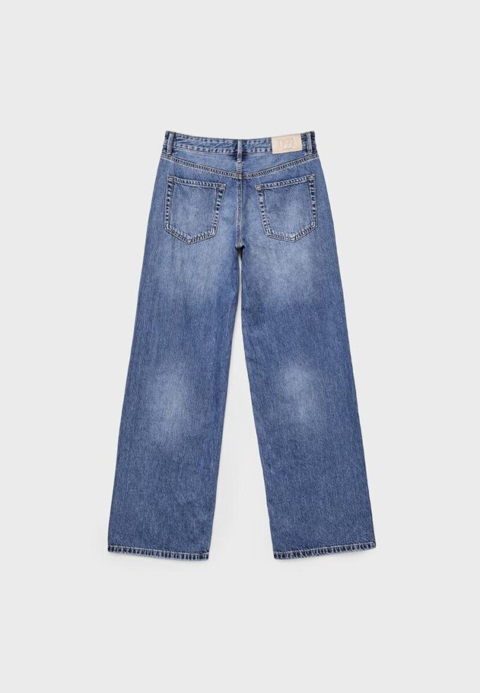D91 Lågmidjade jeans med Wide Leg D91 Lågmidjade jeans med Wide Leg