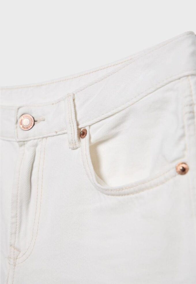 D91 Lågmidjade jeans med Wide Leg i twill D91 Lågmidjade jeans med Wide Leg i twill