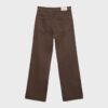 D92 Raka jeans med vida ben