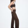 D92 raka jeans med Wide Leg