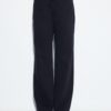 D92 raka jeans med Wide Leg