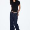 D92 raka jeans med Wide Leg D92 raka jeans med Wide Leg