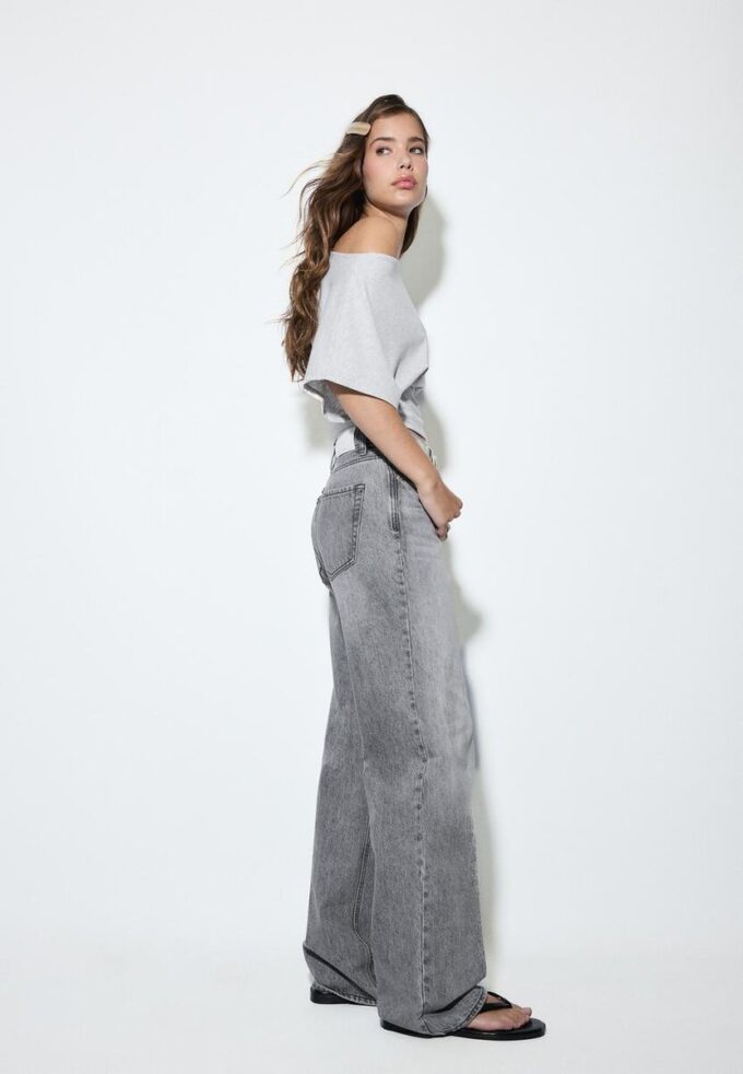 D92 raka jeans med Wide Leg D92 raka jeans med Wide Leg