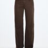 D92 raka jeans med Wide Leg