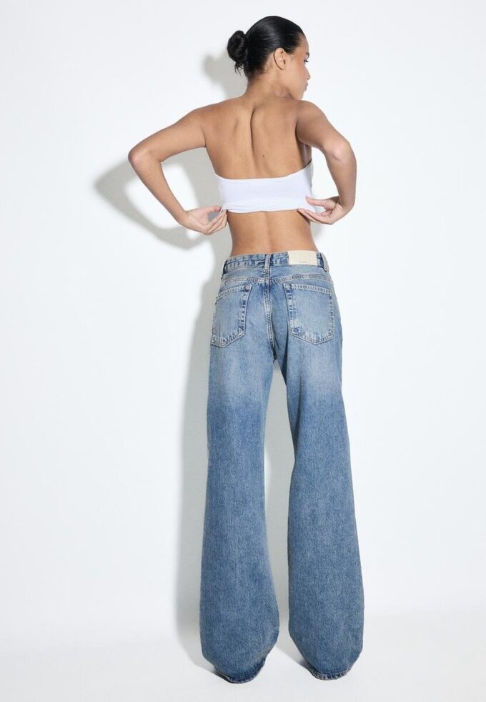 D92 raka jeans med Wide Leg D92 raka jeans med Wide Leg