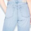 D92 raka jeans med Wide Leg