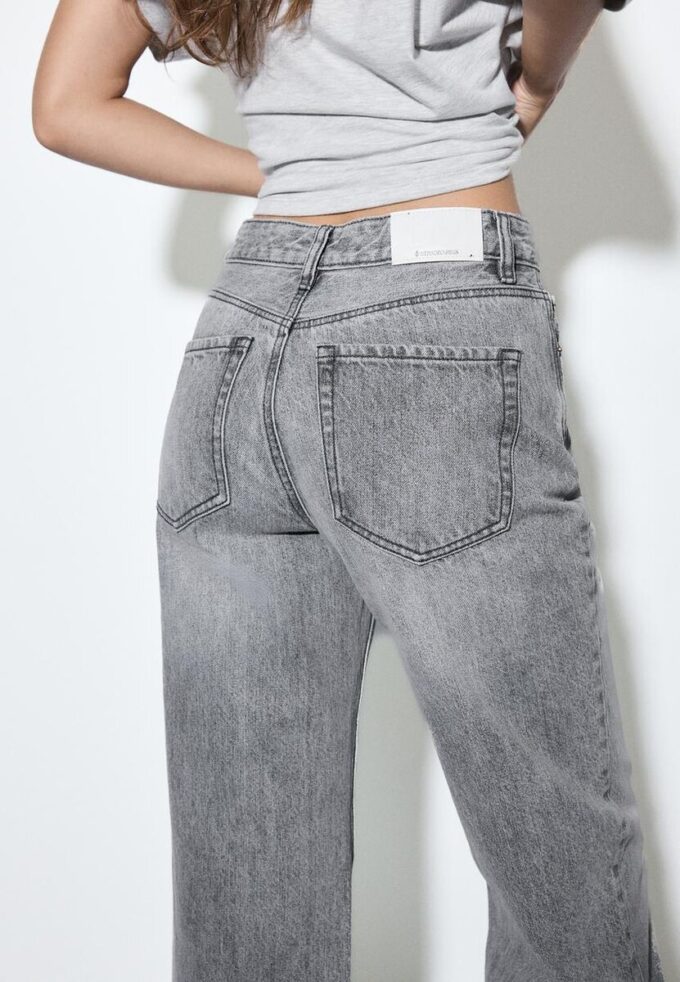 D92 raka jeans med Wide Leg D92 raka jeans med Wide Leg