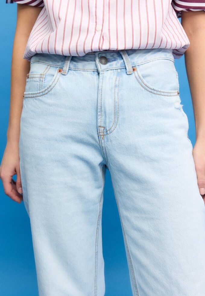 D92 raka jeans med Wide Leg D92 raka jeans med Wide Leg