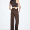 D92 raka jeans med Wide Leg