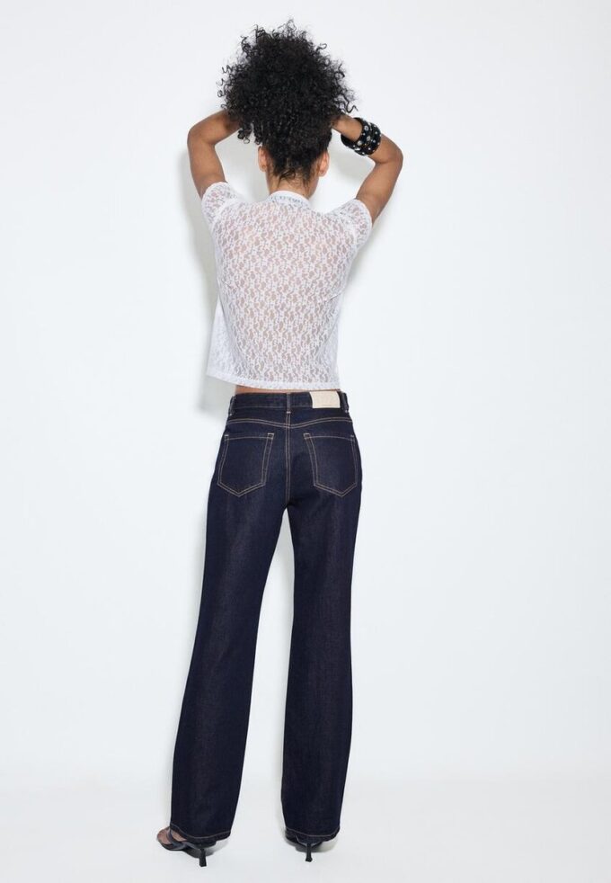 D92 raka jeans med Wide Leg D92 raka jeans med Wide Leg