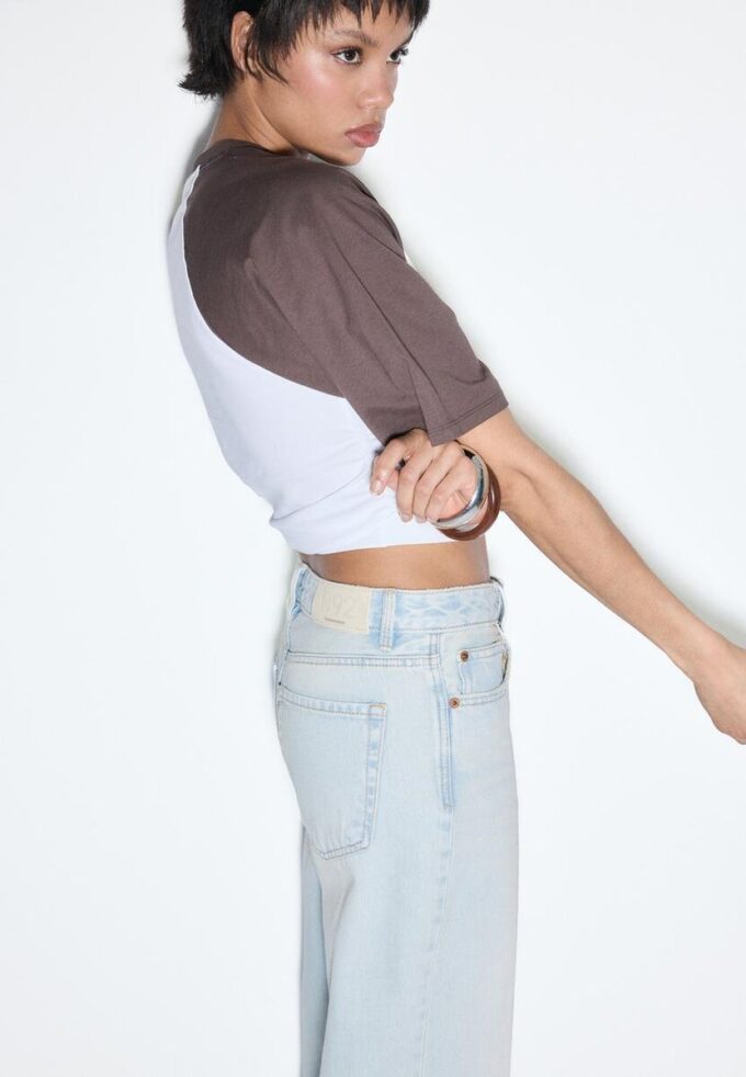 D92 raka jeans med Wide Leg D92 raka jeans med Wide Leg
