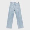 D92 raka jeans med Wide Leg
